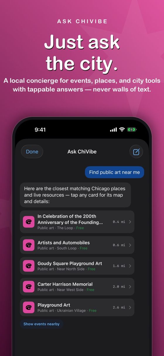ChiVibe App Store screenshot 4